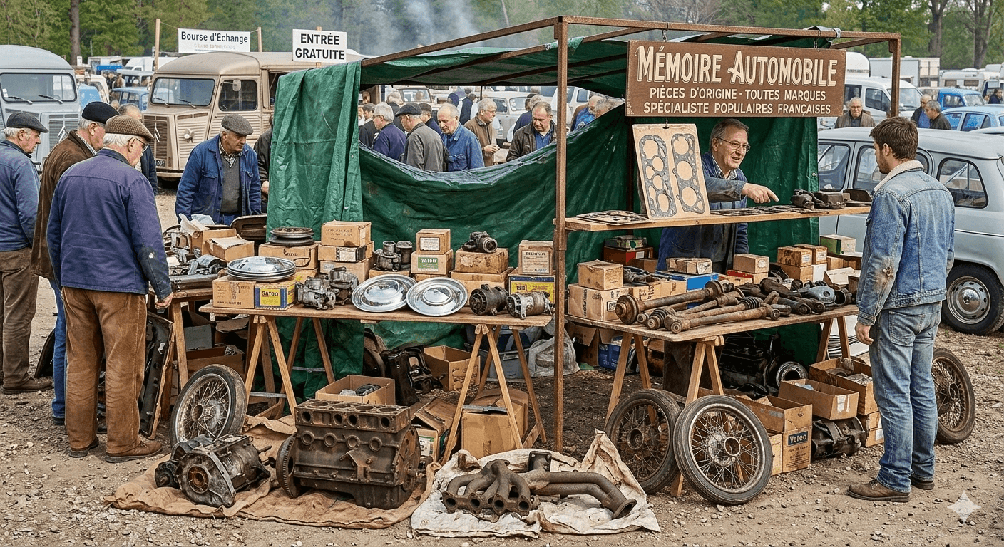 Où trouver des pièces détachées pour voitures anciennes en France ?