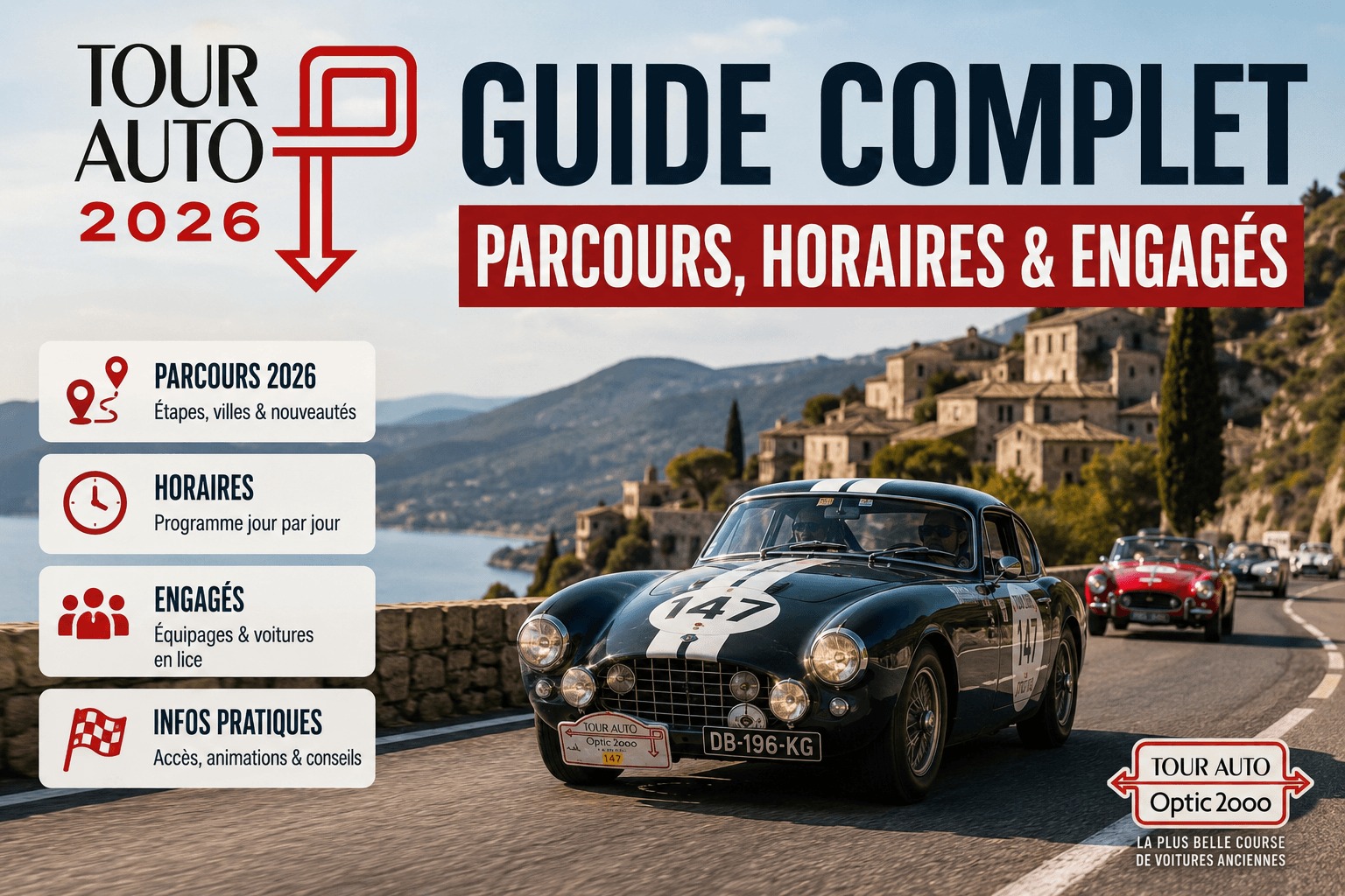 Tour Auto 2026 : Guide Complet Parcours, Horaires & Engagés